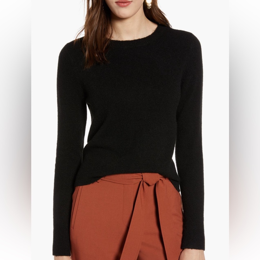 Halogen Crewneck Sweater Black size Small 4-6